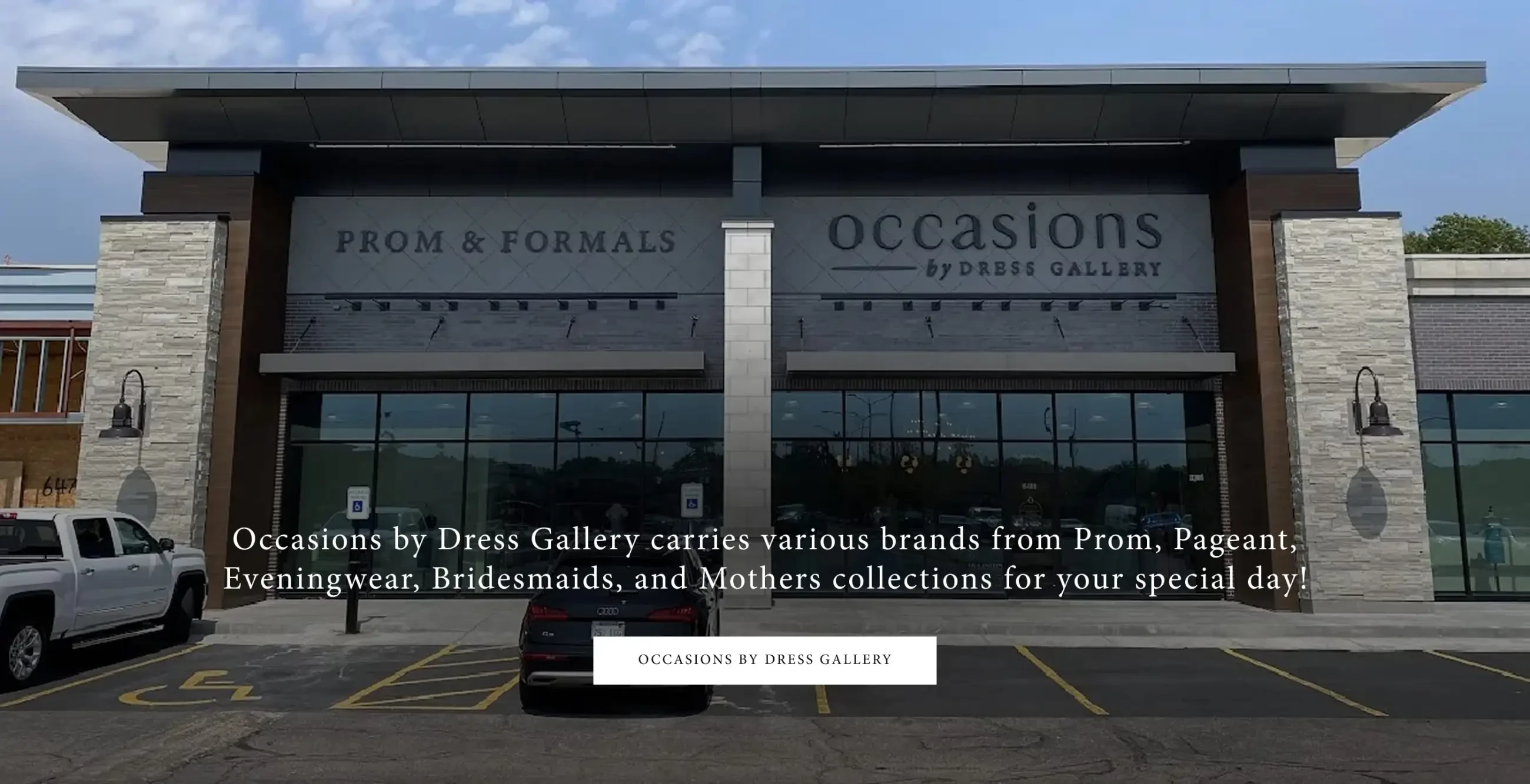 Occasions by Dress Gallery store image desktop