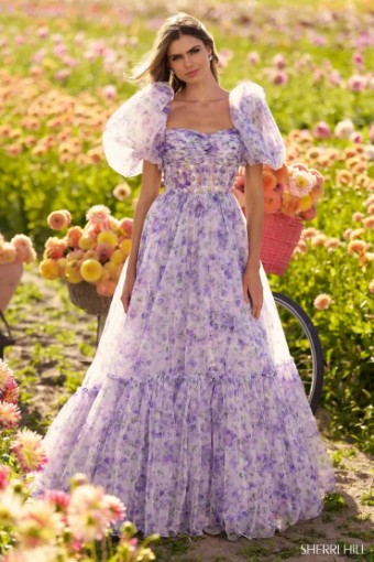 Sherri Hill 56381 #0 default Lilac thumbnail