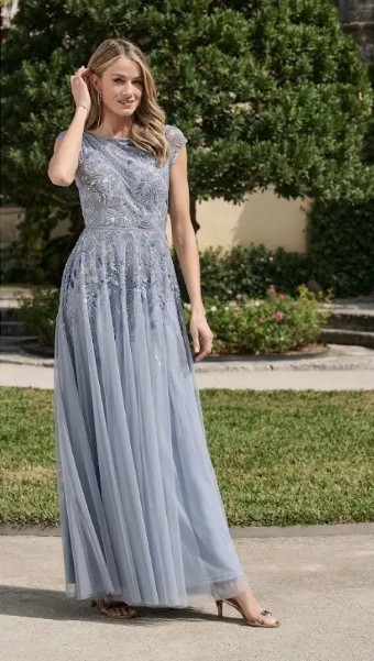 Adrianna Papell HOW4747 #0 default Misty Blue thumbnail