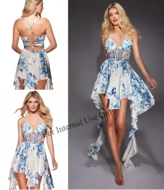 Alyce Paris AL7061 #0 default Blue/White thumbnail