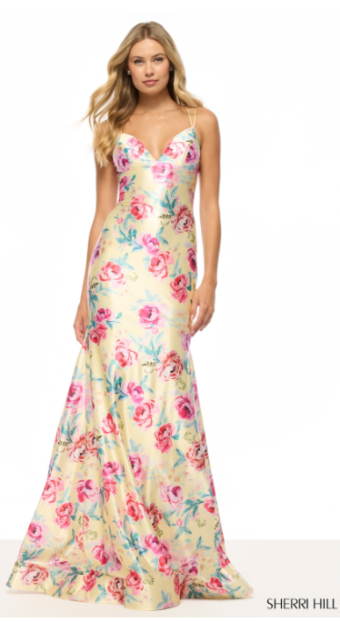 Sherri Hill 57859 #0 default Yellow/Multi thumbnail